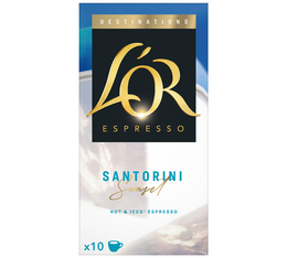 L'Or Espresso - 10 Nespresso*Original-kompatible Kapseln - Santorini