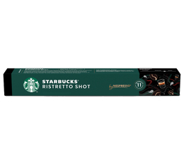 10 Nespresso* Original kompatible Kapseln Ristretto Shot – STARBUCKS