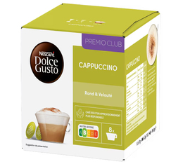 16 Cappuccino Kapseln –Nescafe* Dolce Gusto*