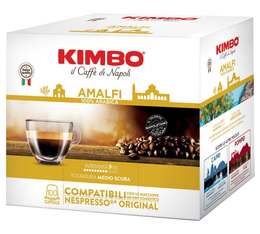 100 Nespresso* Original kompatible Kapseln Espresso Barista Amalfi – KIMBO