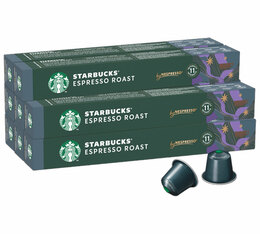 80 Nespresso* Original kompatible Kapseln Espresso Roast – STARBUCKS