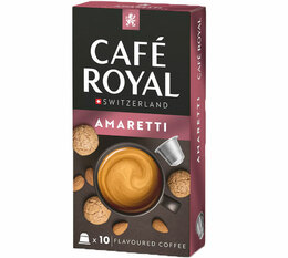 10 Nespresso* Original kompatible Kapseln Mandel – CAFÉ ROYAL