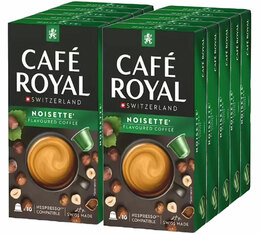 100 Nespresso* Original kompatible Kapseln Haselnuss – CAFÉ ROYAL
