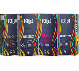 40 Nespresso* Original-kompatible Kapseln – Kennenlernset mit 4 Sorten – Perléo