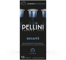 Pellini - Decaffè - 10 Nespresso*Original-kompatible Kapseln
