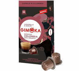 10 Nespresso* Original kompatible Kapseln Colombia – Gimoka
