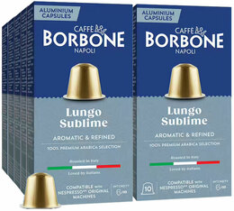 Caffè Borbone - Lungo Sublime - kompatibel mit Nespresso® - 100 Kapseln