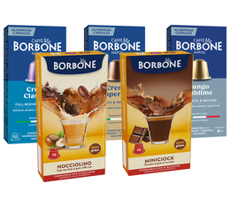 Probierset  50 Nespresso* Original kompatible Kapseln – CAFFÈ BORBONE