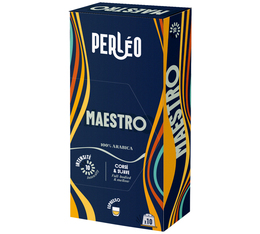 10 Nespresso* Original-kompatible Kapseln Maestro – Perléo