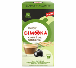 10 Nespresso* Original kompatible Kapseln Café Ginseng - Gimoka