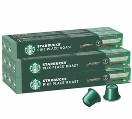 80 Nespresso* Original kompatible Kapseln Pike Place – STARBUCKS