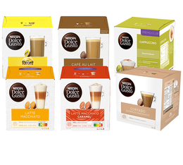 Probierset 96 Cappuccino Kapseln – Nescafe* Dolce Gusto*