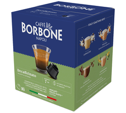 16 Nescafe* Dolce Gusto* kompatible Kapseln Decaffeinato – Caffe Borbone