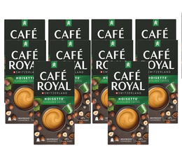 100 Nespresso* Original kompatible Kapseln Haselnuss – CAFÉ ROYAL