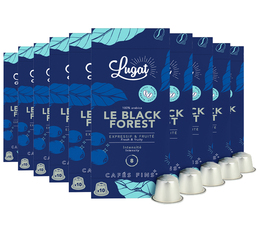 100 Nespresso* Original kompatible Kapseln Black Forest – Lugat