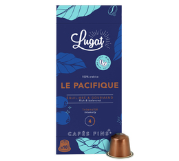 Cafés Lugat- Le Pacifique - Kompatibel mit Nespresso® - 10 Kapseln
