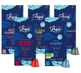 Cafés Lugat - Probierset Best-of für Nespresso® - 50 Kapseln