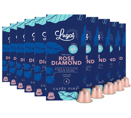 100 Nespresso* Original kompatible Kapseln Rose Diamond - Lugat