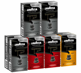 Probierset – 100 Nespresso* Original kompatible Kapseln – LAVAZZA