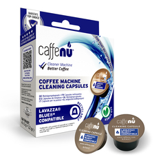 CAFFENU Reinigungskapseln für Lavazza Blue-Maschinen x 4