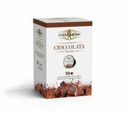 10 Nescafe* Dolce Gusto* kompatible Kapseln Cioccolata – Miscela D'Oro