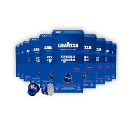 100 Nespresso* Original kompatible Kapseln Crema & Gusto – LAVAZZA