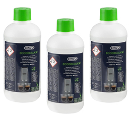 De'Longhi EcoDecalk Entkalker - 500 ml x 3
