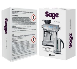 Sage Entkalker für Siebträgermaschine + Wasserkocher 4 x 25 g
