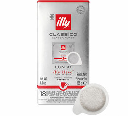 Illy - Classico Lungo - 18 ESE Pads