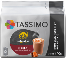 10 Tassimo Pads - Columbus Schokolade Salzkaramell - TASSIMO