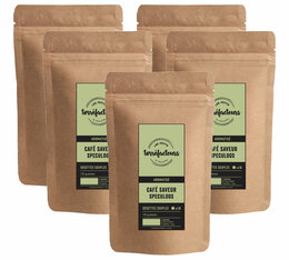 Les Petits Torréfacteurs - Kaffeepads mit Spekulatiusgeschmack x 90