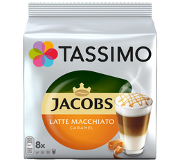 Tassimo - Jacobs Latte Macchiato Caramel - 8 Kapseln Tassimo