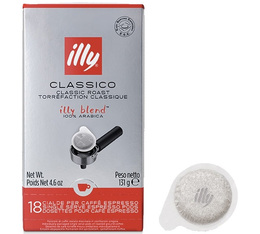 Illy Classico klassische Röstung - 18 ESE Pads