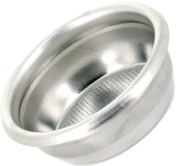 Sieb-Einsatz 2 Tassen 58 mm Universalfilter für Siebträgermaschinen