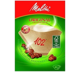 Melitta Kaffeefilter 102 braun x 80