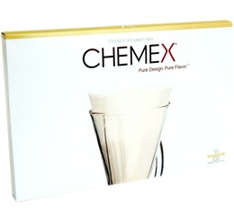 Chemex - Papierfilter weiß für Chemex 1-3 Tassen x 100 