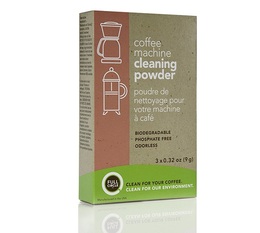 3 x Reinigungspulver für Filterkaffeemaschine und French Press