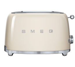 Smeg 2-Schlitz-Toaster creme