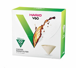 Hario - Papierfilter konisch VCF-02-100Mk braun x 100