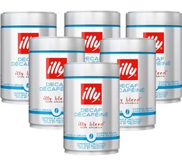 Illy - Kaffeebohnen entkoffeiniert 6 x 250 g
