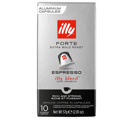 10 Nespresso* Original kompatible Kapseln Forte – ILLY