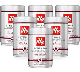 Illy - Espresso Intenso (Scura) - Kaffeebohnen 6 x 250 g 