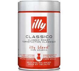 Illy - gemahlener Kaffee - Classico Spezial für Filterkaffee -  250 g