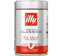 Illy - Espresso Moka - gemahlener Kaffee für Espressokocher -250 g