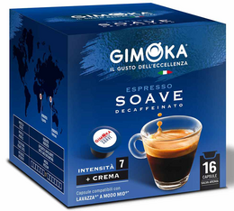 Gimoka Soave Kapseln kompatibel A Modo Mio - 16 Kapseln