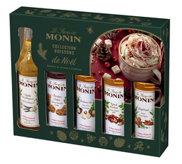 Monin - Weihnachts Probierset – 5 x 5cl