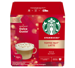 12 Nescafe* Dolce Gusto* kompatible Kapseln - Toffee Nut Latte - Starbucks