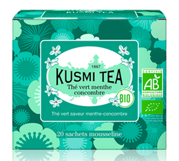 Grüner Tee Minze Gurke Bio - 20 Teebeutel - Kusmi Tea