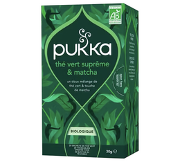 Grüner Tee und Matcha Bio - 20 Teebeutel - Pukka