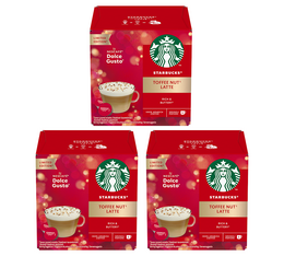 36 Nescafé* Dolce Gusto* kompatible Kapseln Toffee Nut Latte – Starbucks